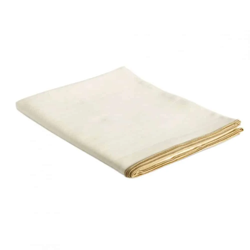 Nappe en coton et lin ivoire, 240x140 | CHEZ LES VOISINS